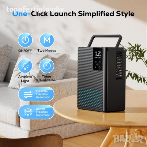 Влагоабсорбатор Tiptop Home 2500мл, Гаранция, снимка 3 - Абсорбатори - 53633327