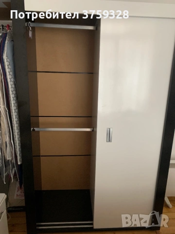 Гардероб с плъзгащи врати, снимка 3 - Гардероби - 53512781