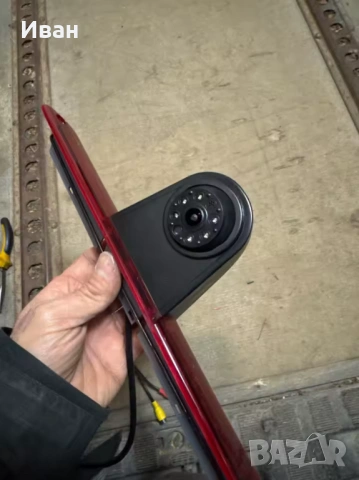 Камера за заден ход, Със стоп светлина, За Mercedes Sprinter/VW Crafter, Нощна, Водоустойчива