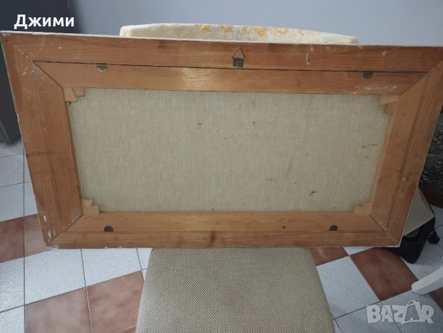 красива маслена картина, снимка 8 - Антикварни и старинни предмети - 51854573