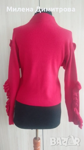 Дамски пуловер OXXO размер S/M, снимка 7 - Блузи с дълъг ръкав и пуловери - 50820896