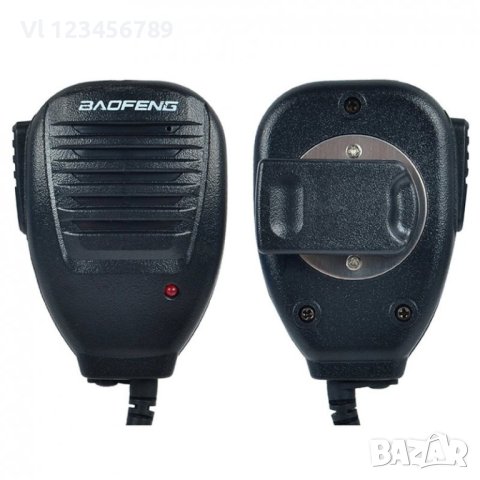 Baofeng външен микрофон с високоговорител за UV-5R/666/888/999, снимка 2 - Слушалки, hands-free - 41926444