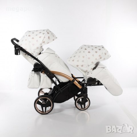 Бебешка количка Junama Glow Duo Slim 2в1, 3в1 НОВА, снимка 11 - Детски колички - 42081718
