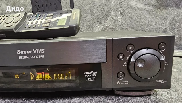 Panasonic NV-HS950 с нормални следи от употреба., снимка 3 - Плейъри, домашно кино, прожектори - 55963696