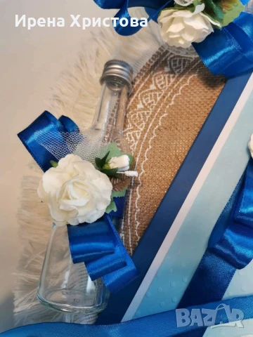 Комплект за кръщене, снимка 5 - Декорация - 51235803