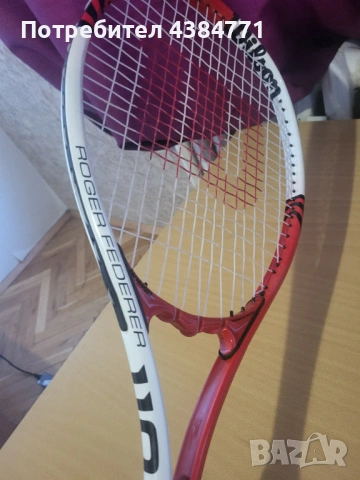 Ракета Wilson Roger Federer оригинална, снимка 2 - Тенис - 53744896