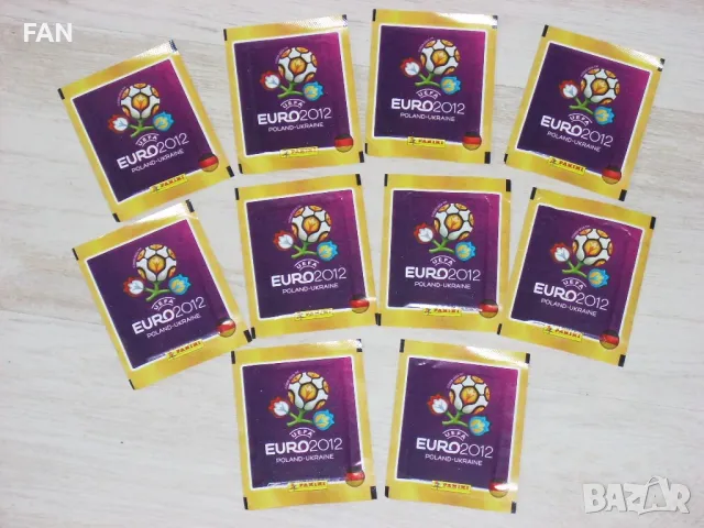 Оригинални пакети със стикери ПАНИНИ PANINI EURO 2012 от Европейското първенство по футбол