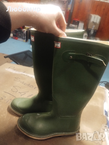 ВИНТИДЖ БОТУШКИ ROYAL HUNTER WELLITON WELLINGTON НЕОПРЕНОВА ПОДПЛАЩАНА ПОДМЕТКА С ШИПОВЕ

, снимка 3 - Мъжки ботуши - 44717213