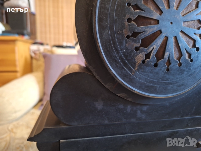 Френски каминен мраморен часовник, снимка 14 - Антикварни и старинни предмети - 52938223