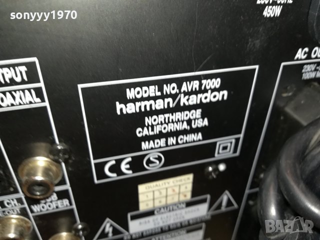 22 КИЛА-MONSTER RECEIVER-HARMAN/KARDON LNV1907231748, снимка 7 - Ресийвъри, усилватели, смесителни пултове - 41600243