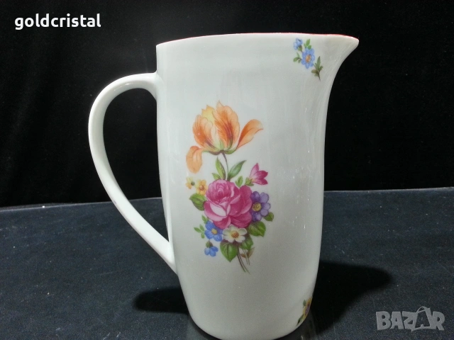 български порцелан кана, снимка 2 - Антикварни и старинни предмети - 53238901