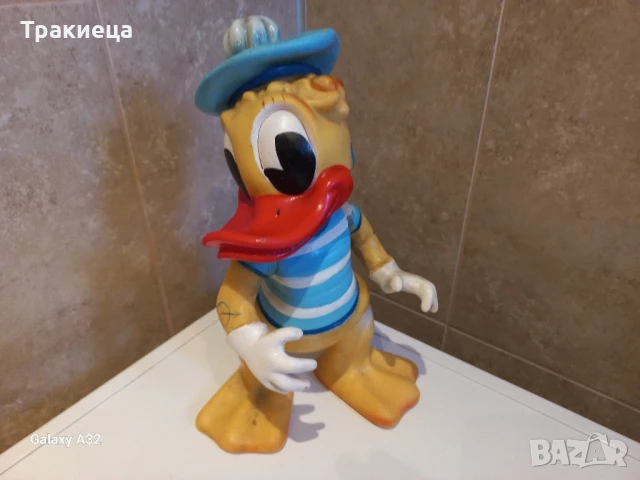 СТАРА ГУМЕНА ИГРАЧКА ДОНАЛД ДЪК DONALD DUCKS 