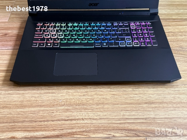 17.3 Nitro`Ryzen 7-5800H/RTX 3080/32GB RAM/1TB SSD/FHD IPS 144Hz, снимка 2 - Лаптопи за игри - 52096906