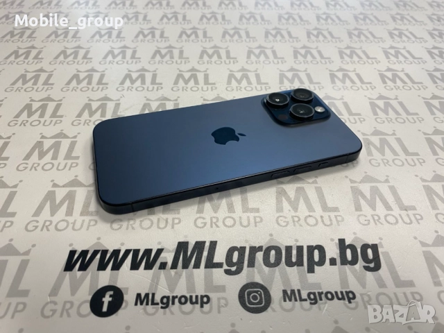 #MLgroup предлага iPhone 15 Pro Max 512GB Blue Titanium, втора употреба, снимка 3 - Apple iPhone - 52315759