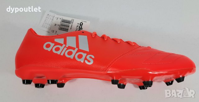 Adidas X 16.3 Lth FG Sn63 - футболни обувки, размер - 44.7 /UK 10 / стелка 28.5 см.. , снимка 10 - Футбол - 39416196