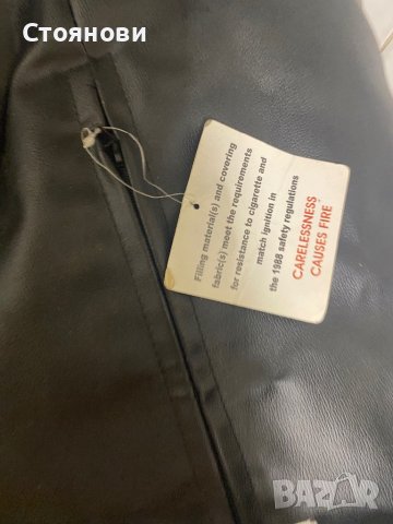 Два кожени барбарона в перфектно състояние ,Черни , снимка 5 - Столове - 41836768