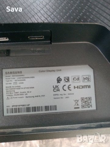 Моnitor Samsung S27AG300NU, снимка 2 - Монитори - 40357390