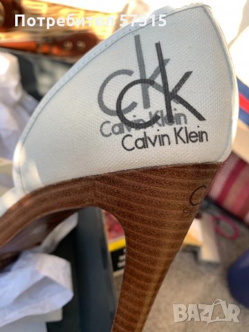 Calvin Klein обувки ток, снимка 3 - Дамски елегантни обувки - 33925440