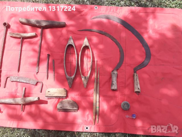 Стари инструменти от бита , снимка 4 - Декорация за дома - 41774307