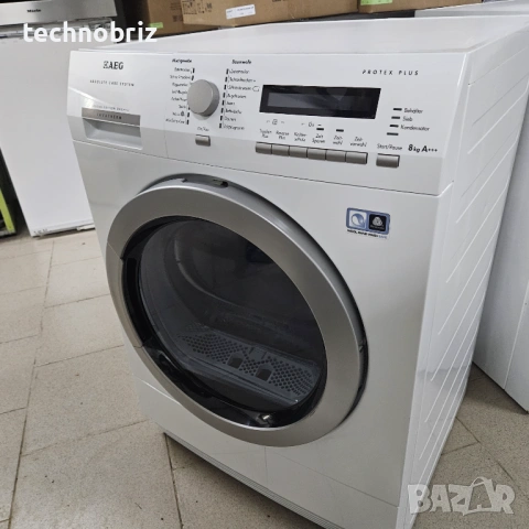 Немска инверторна сушилня AEG Protex Plus А+++ 8кг - ГАРАНЦИЯ, снимка 3 - Сушилни - 53511192