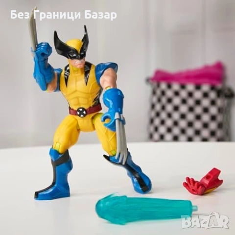 Нова Marvel Wolverine MixMashers 5” Екшън фигура Комбиниране части 4+, снимка 8 - Други - 53390688