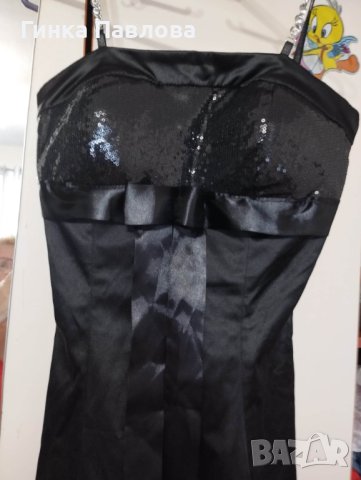 Черна рокля - Italy № 36, снимка 5 - Рокли - 40877559