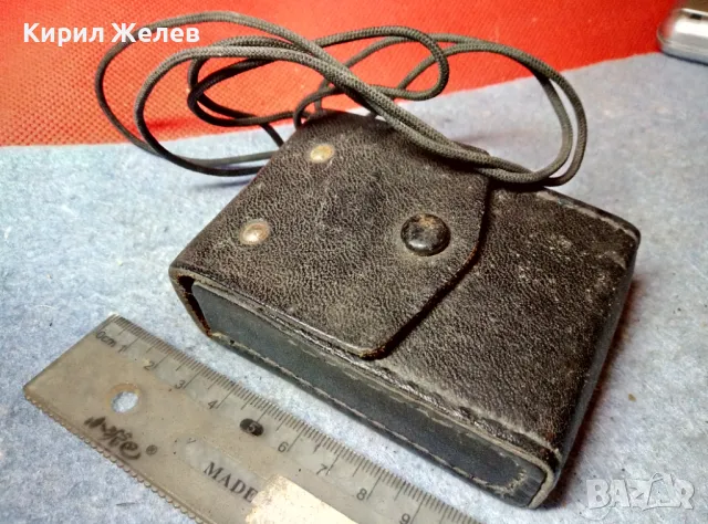 ЛЕНИНГРАД 8 Стар ПРЕЦИЗЕН РУСКИ ФОТОГРАФСКИ СВЕТЛОМЕР СССР 1988г. с КАЛЪФ ЕСТЕСТВЕНА КОЖА 47551, снимка 8 - Антикварни и старинни предмети - 47694873