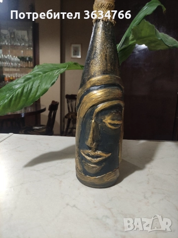 декоративно ,ръчно рисувано шише, снимка 8 - Декорация за дома - 50847705