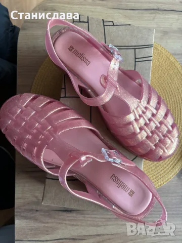 Melissa possession glitter pink сандали