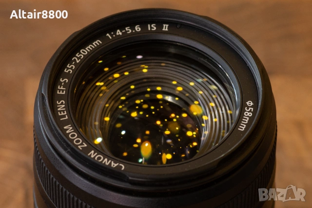 Canon 55-250mm f/4.5-5.6 IS EF обектив Канон, снимка 4 - Обективи и филтри - 53014238