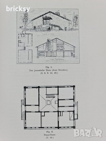 Швейцарски фолклорен архив къщи 1922 том 1, снимка 6 - Специализирана литература - 42459856