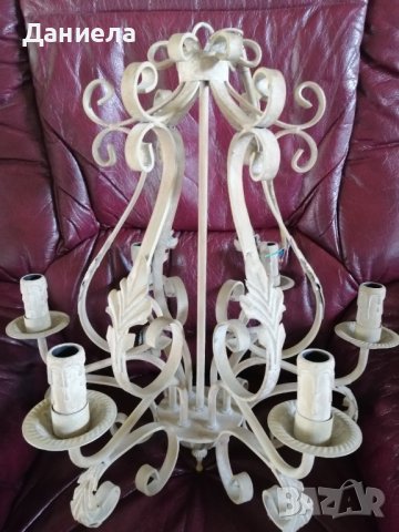 Старинен полилей с кристали - различни модели, снимка 6 - Полилеи - 33871930