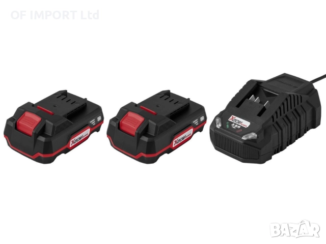 Комплект Професионален Безчетков Ударен Винтоверт PARKSIDE Performance PSBSAP 20-Li C3 с Две Батерии, снимка 7 - Винтоверти - 52087406