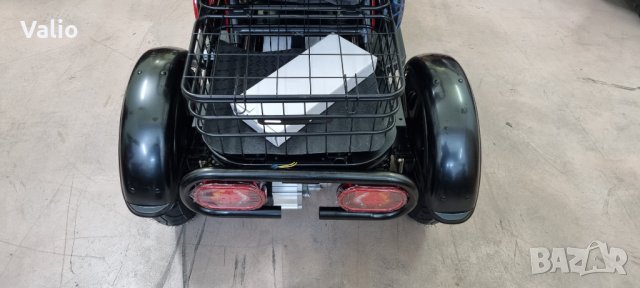 Триколка електрическа 2000W/60V/25AH високопроходима , снимка 7 - Мотоциклети и мототехника - 41960421