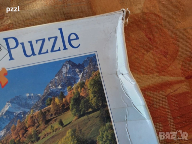 Пъзел "Swiss Alps” Ravensburger 1994г. 3000 части, снимка 7 - Пъзели - 53696093