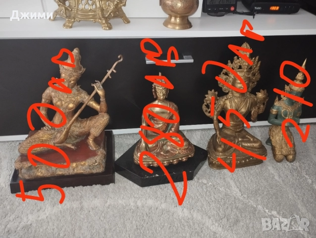 големи много стари бронзови скултори, снимка 2 - Антикварни и старинни предмети - 52185965