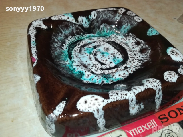 ПЕПЕЛНИК-ГОЛЯМ КЕРАМИКА 0111252021, снимка 13 - Антикварни и старинни предмети - 52258436