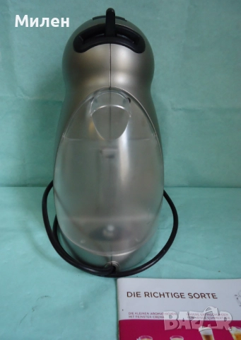 Кафемашина с гаранция 1 година NESCAFÉ® Dolce Gusto Krups Piccolo Silver, снимка 4 - Кафемашини - 52325002