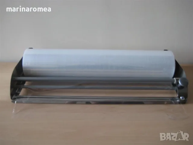 Стойка с нож за опаковане със стреч фолио, снимка 3 - Обзавеждане на кухня - 7048374