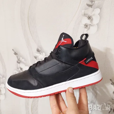 маратонки Air Jordan Fadeaway 'Black & White' номер 42-42,5, снимка 14 - Маратонки - 47480845