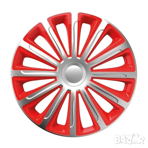 Тасове за джанти 16'' Versaco Trend Silver / Red