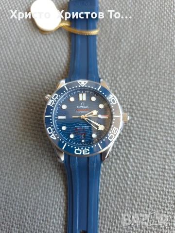 Мъжки механичен луксозен часовник Omega Diver 300 M, снимка 2 - Мъжки - 53824354