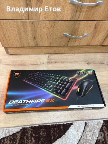 Клавятура и мишка cougar