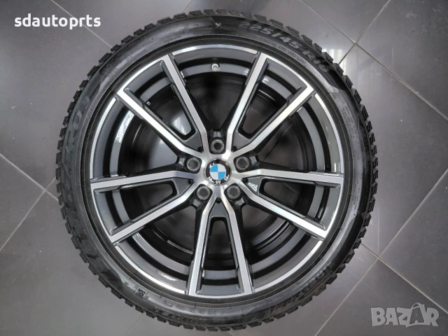 Като Нови 18” К-т BMW Джанти Style 780 Зимни Гуми Pirelli Датчици G20 G21 G22 G23 G42, снимка 4 - Гуми и джанти - 50724563