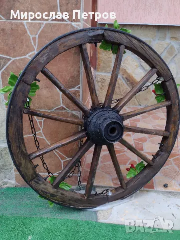 Полилей от колело на каруца З модела, снимка 3 - Полилеи - 42651281