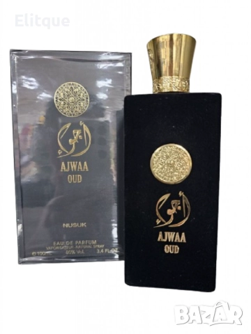 Оригинален Арабски парфюм Ajwaa Oud Nusuk Eau de Parfum 100ml  , снимка 2 - Дамски парфюми - 52904223