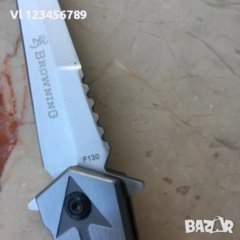 Сгъваем нож /кама/ Browning F130-98х228, снимка 4 - Ножове - 52265398