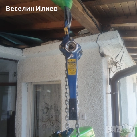 Верижна лебедка с тресчотка 