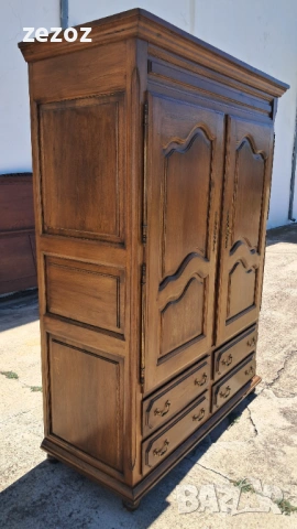 Гардероб ретро масив, снимка 3 - Гардероби - 53228152