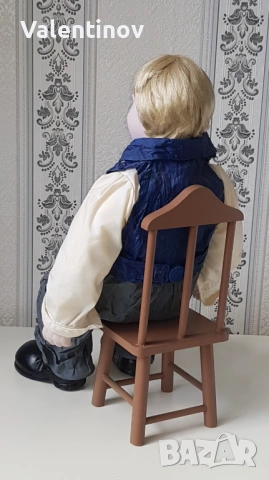 Старинна порцеланова кукла , снимка 2 - Колекции - 53427799